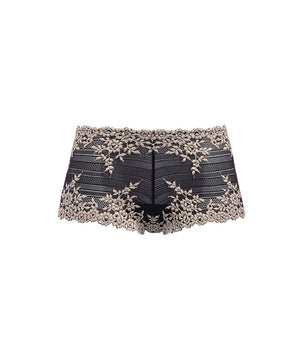 Lace - Boyshort - BLK BLACK