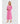 Nightwear - Robe, 1/1 sleeve, wrap-around, - 11757 PARADISE PINK