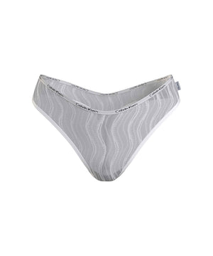 Allover Lace - Thong - 100 WHITE