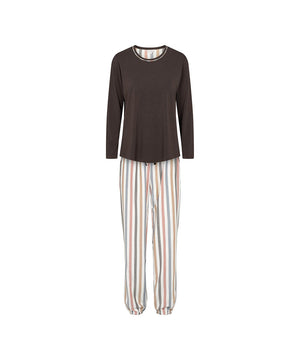 Bamboo - Flannel Pyjamas - 220 CHOCOLATE