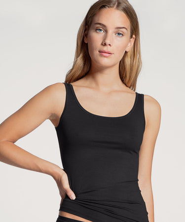 Natural Comfort - Tank Top - 992 SCHWARZ