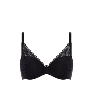 Floral Touch - Covering Memory Bra - 011 BLACK
