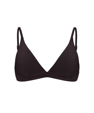Swimwear - Wirefree Triangle Bikini Top - W079 MOCCA