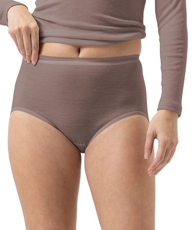 Wool - Waist Pants - 1279 MILK`N COFFEE