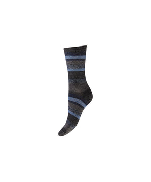 Glitter - Ankel Sock - 9134 MULTIFARVET