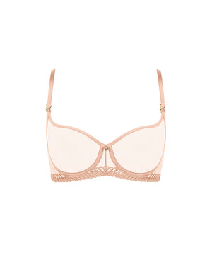 Sheer Emotion - Half Cup Bra - SANN SAND
