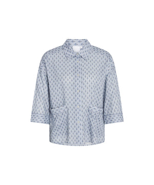 Sonja - Shirt - 6072 CELESTIAN BLUE AOP