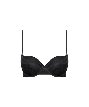 Allover Lace - Balconette - UB1 BLACK