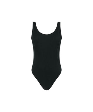 SWIM ONE SIZE - Wirefree Swimsuit - 011 BLACK