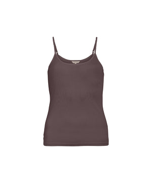 Silk Jersey - Camisole - 190 COFFEE BEAN