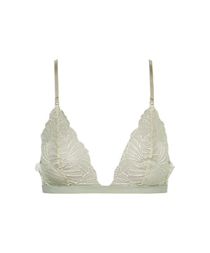 Ck Black Embroidery - Triangle - LL5 MOSS GRAY