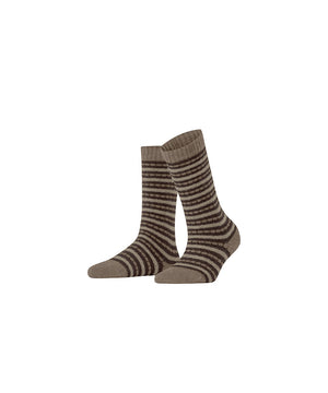 Fluff Lines BSO - Socks - 5410 NUTMEG MEL