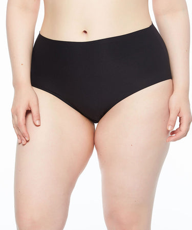 Softstretch - High Waist Brief - 011 BLACK