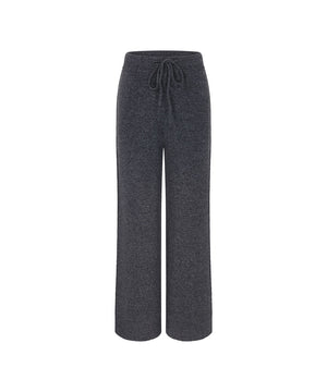 Amourette Cozy - Trousers - M034 DARK GREY MELANGE