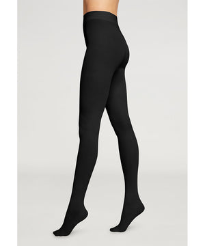 Cotton Rib - Tights - 7005 BLACK