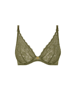Rosessence - Underwired Triangle Bra - MOSS MOSS