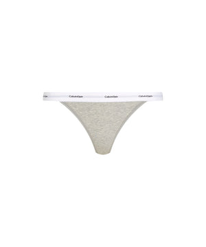 Cotton Strch Rib Mpp - Thong - P7A GREY HEATHER