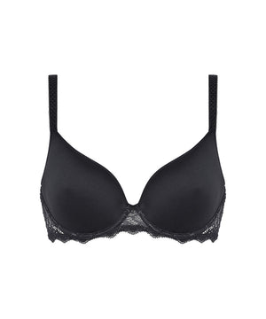 Caresse - Spacer Plunge Bra - 015 Black
