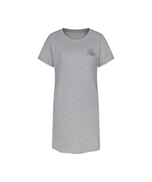 Nightdresses - NDK Natkjole - M034 DARK GREY MELANGE