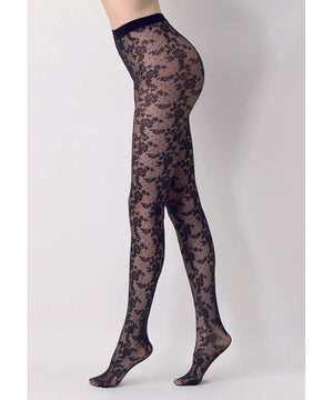 Sensuel Lace - Tights 20 - 190 BLACK