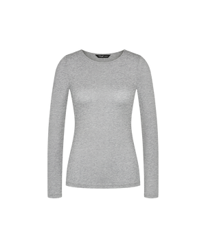 Beauty Layers - Top Wool - M033 MEDIUM GREY MELANGE