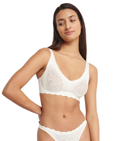 Sloggi Zero Feel Bliss - Soft Bra - 00GZ SILK WHITE