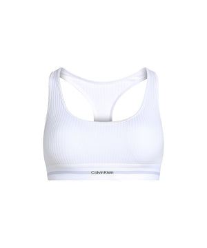 Modal Rib - Lightly Lined Bralette - 100 WHITE
