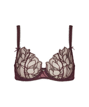 Emily - Wire Bra - 229 WINE