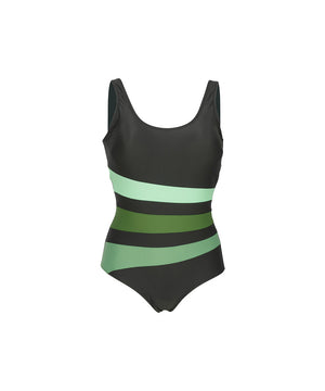 Valentina De Luxe - Swimsuit Bianca Classic+ - W112 OLIVE/FORREST