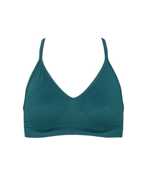 Lucia - Bra Top Solid - 031 SPURCED UP GREEN