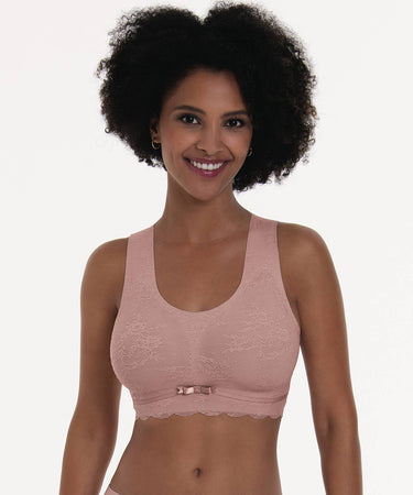 Essential Lace - Bralette - 596 ROSEWOOD