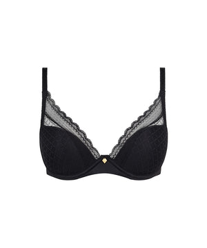 Norah Chic - Plunge T-shirt Bra - 011 BLACK
