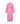 Nightwear - Robe, 1/1 sleeve, wrap-around, - 11757 PARADISE PINK