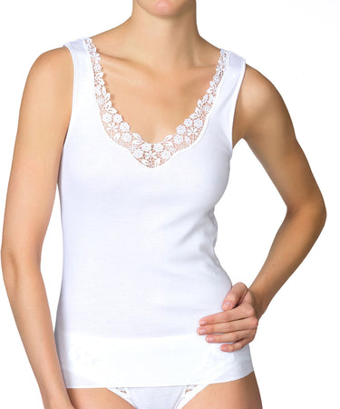 Feminin Sense - Tank Top - 001 WEISS