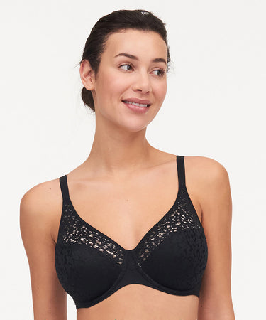 Norah - Covering Molded Bra - 011 BLACK