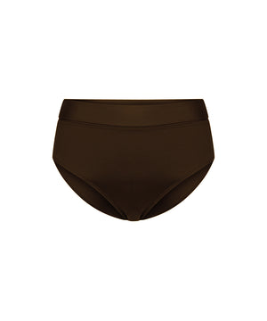 Fold Down Bottoms - Bikinibyxa - B621 COFFEE