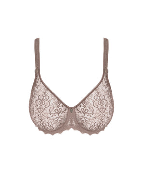 Cassiopee - Underwir.seamless full cup bra - 0387 ROSE SAUVAGE