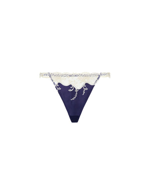Splendeur Soie - Sexy String - 5197 SM/SPLENDEUR MARINE
