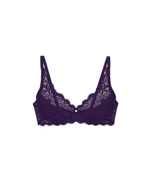 Amourette - Fuldskåls Bh - 00EH ROYAL PURPLE