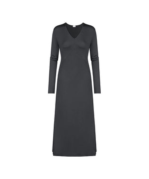 Lovestory - Sleepshirt Long Sleeve - 515 THUNDER GREY