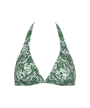 Porto - Top Bikinioverdele - 043 DARK GREEN