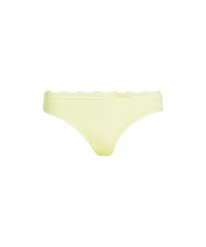 Mf Stretch W Lace - Thong - SYC PALE LIME YELLOW