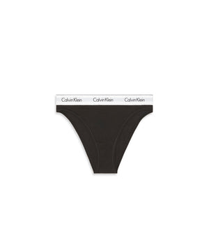 Icon Cotton Modal - High Leg Tanga - UB1 BLACK