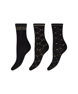 Hype the Detail - Socks 3-Pack - 9000 MULTIFARVET