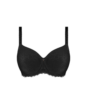 Ana - Uw Moulded Spacer Bra - BLK BLACK