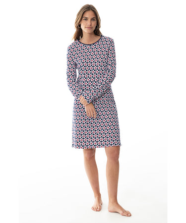 Jolien - Sleepshirt Long Sleeve - 408 NIGHT BLUE