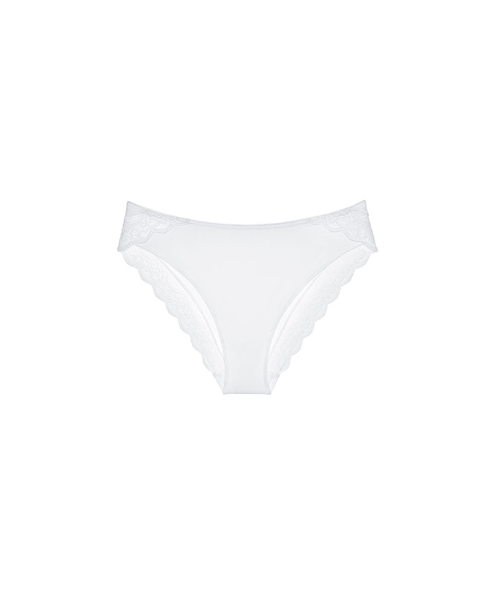 Hikini Amourette - Hikini / Tai - 0003 WHITE – Wunderwear