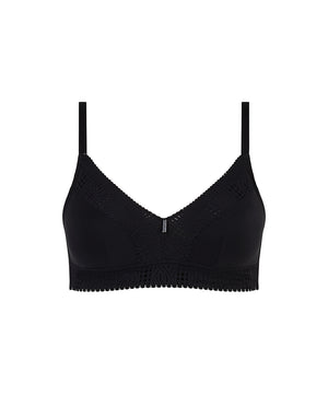 Easy Support - Wirefree Support Bra - 011 BLACK