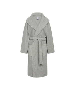 Lisa - Bathrobe - 9015 GREY MELANGE