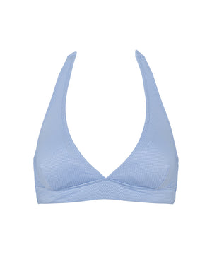 Nice - Top Jacquard Bikinioverdele - 007 LIGHT BLUE